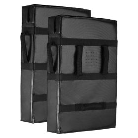 Football Blocking Dummy, 24x16 in Blocking Pads, Kick Shield Pad with Handles, High-Density Sponge Tackle Dummies