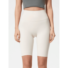 JupiterGear High-Rise Long Shorts (Color: White, size: 10)